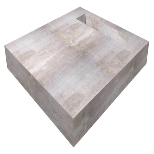 Precast Concrete Pad 48 in. x 58 in. x 6 in.
