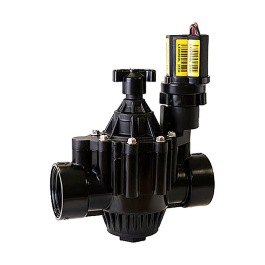 Rain Bird PGA Globe/Angle Valve Plastic w/ IVM Solenoid 1-1/2 in. FIPT