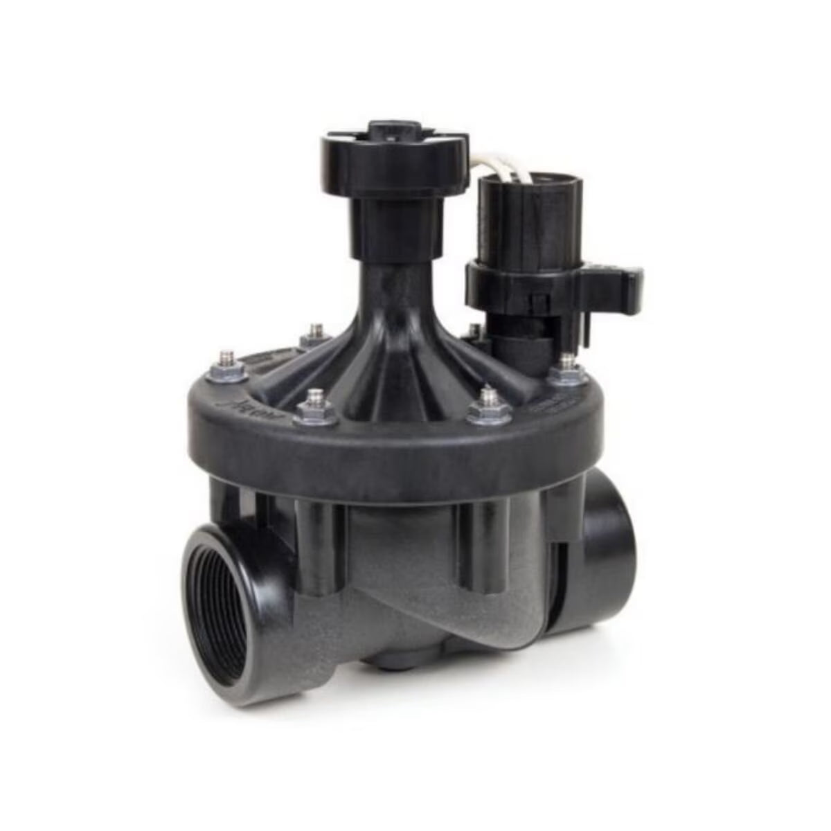 Rain Bird PEB Industrial Valve Plastic w/ IVM Solenoid w/ Flow Control 1 in. FIPT | 100PEBIVM