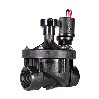 Rain Bird PEB Industrial Valve Plastic w/ IVM Solenoid w/ Flow Control 1-1/2 in. FIPT