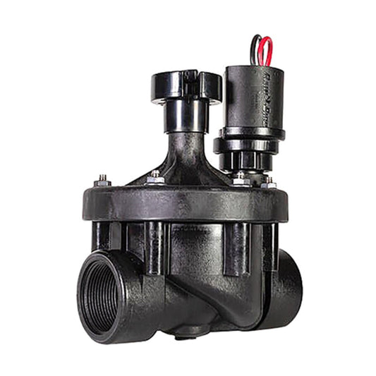 Rain Bird PEB Industrial Valve Plastic w/ IVM Solenoid w/ Flow Control 1-1/2 in. FIPT