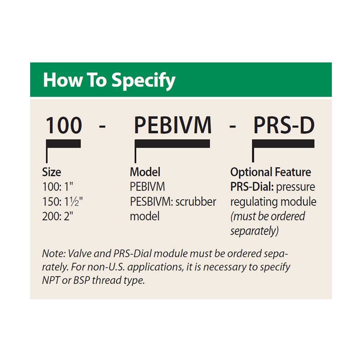 Rain Bird PEB Industrial Valve Plastic w/ IVM Solenoid w/ Flow Control 1-1/2 in. FIPT
