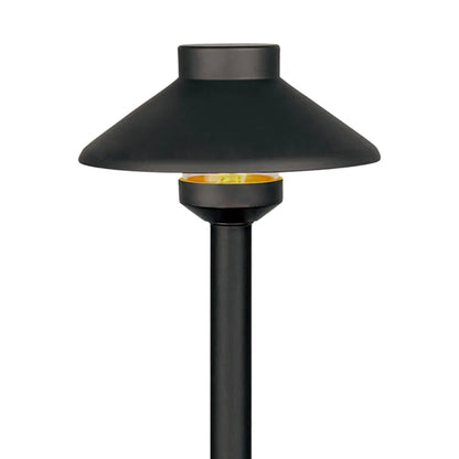 Tru-Scapes TS-B301-BLK  Traditional Path Light Black G4 3W LED 2700K 360 Degree 24 in. Stem