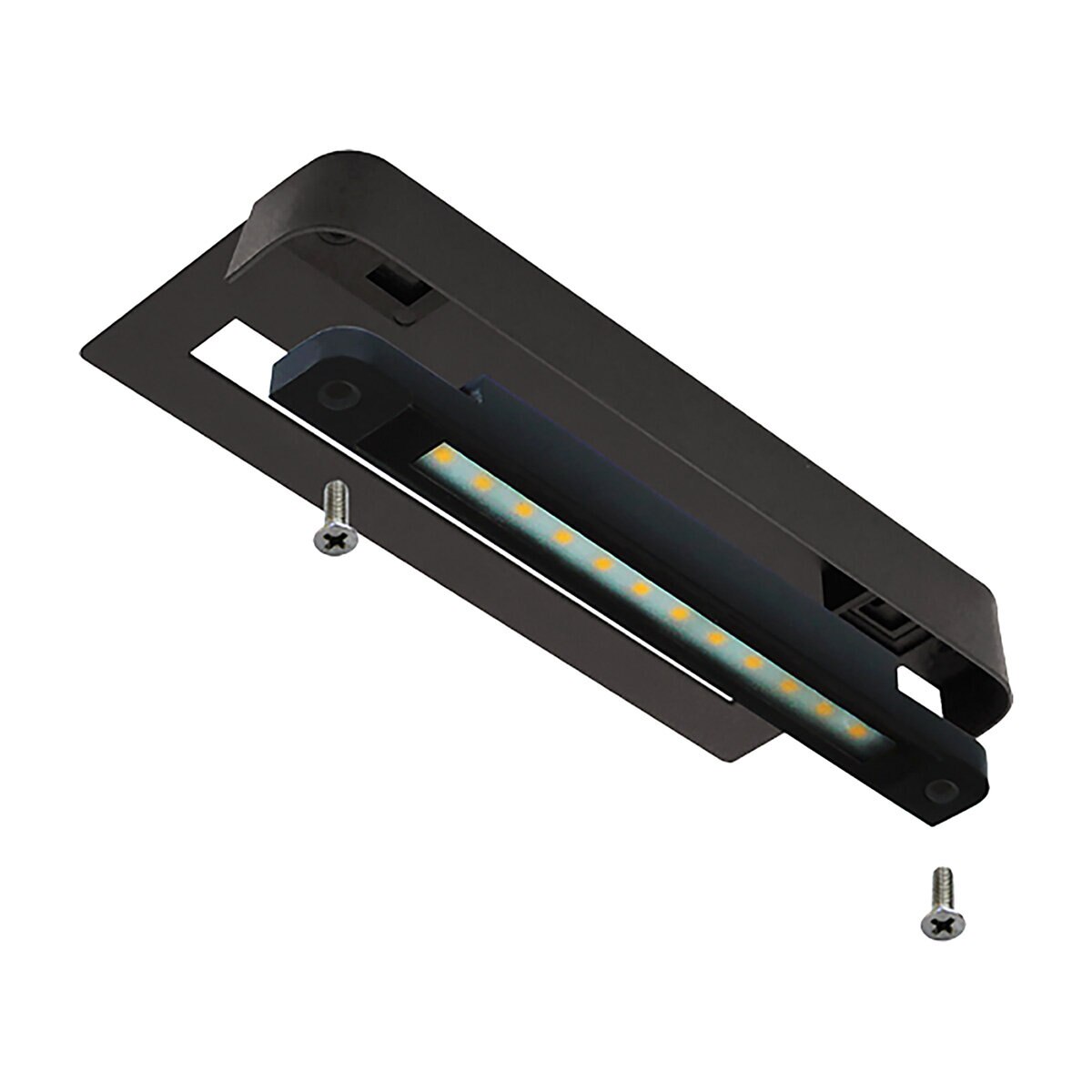 Tru-Scapes TS-A6000-BLK  Hardscape Light Black 1W LED 2700K Aluminum