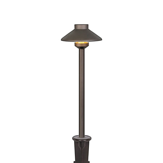 Tru-Scapes TS-B301-BRZ  Traditional Path Light Bronze G4 3W LED 2700K 360 Degree 24 in. Stem