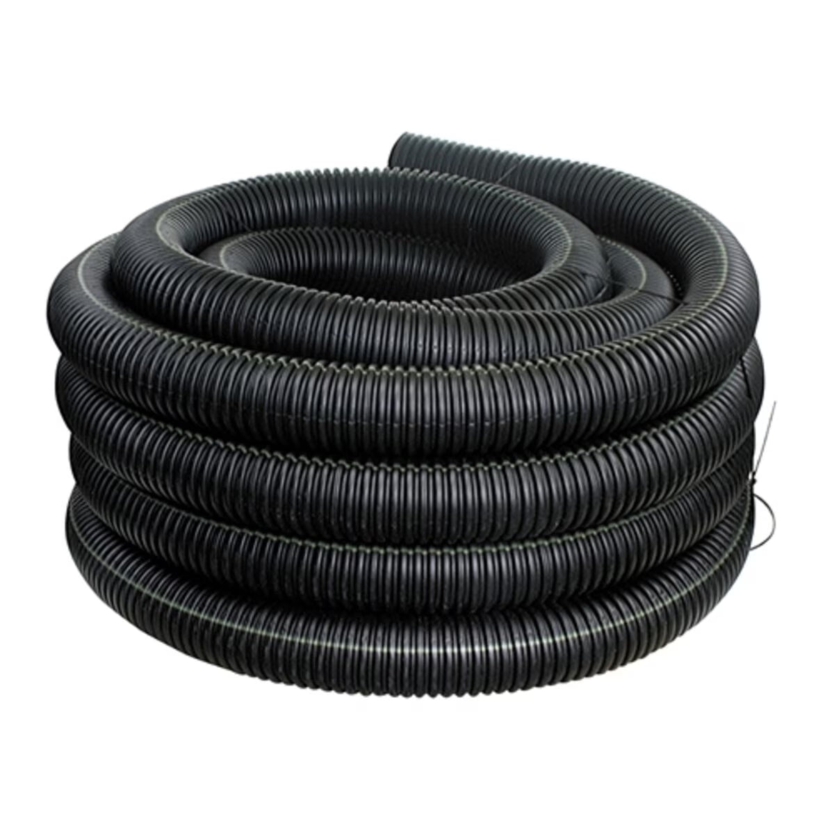 ADS 4 in. x 100 ft. Single Wall Pipe Solid