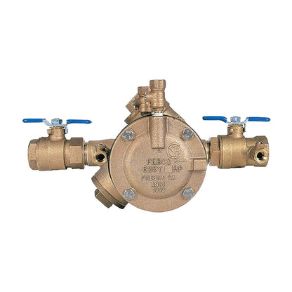F825EBV  FEBCO 825Y Y-Pattern Reduced Pressure Zone Assembly w/ Ball Valves 1 in. Bronze w/ Flood Sensing Capability (Sensing Upgrade Kit Sold Separately) | F825EBV