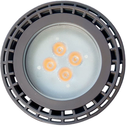 PAR36-11-3000-60  Brilliance PAR36 LED Lamp 11W Warm White 3000K 60 Degree Beam Angle, Dimmable, 900 Lumens, 50,000 Hour Average Life, 8V - 25V Voltage Rating