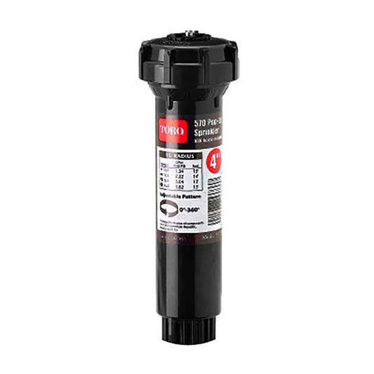 570Z-4PPRXE  Toro Pop Up 4 in. w/ Pressure Regulating Shut Off & Reclaimed Cap |