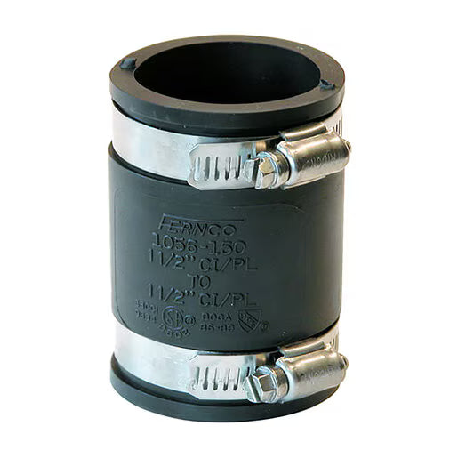 Fernco  1056-150  Coupler CI x CI 1-1/2 in.
