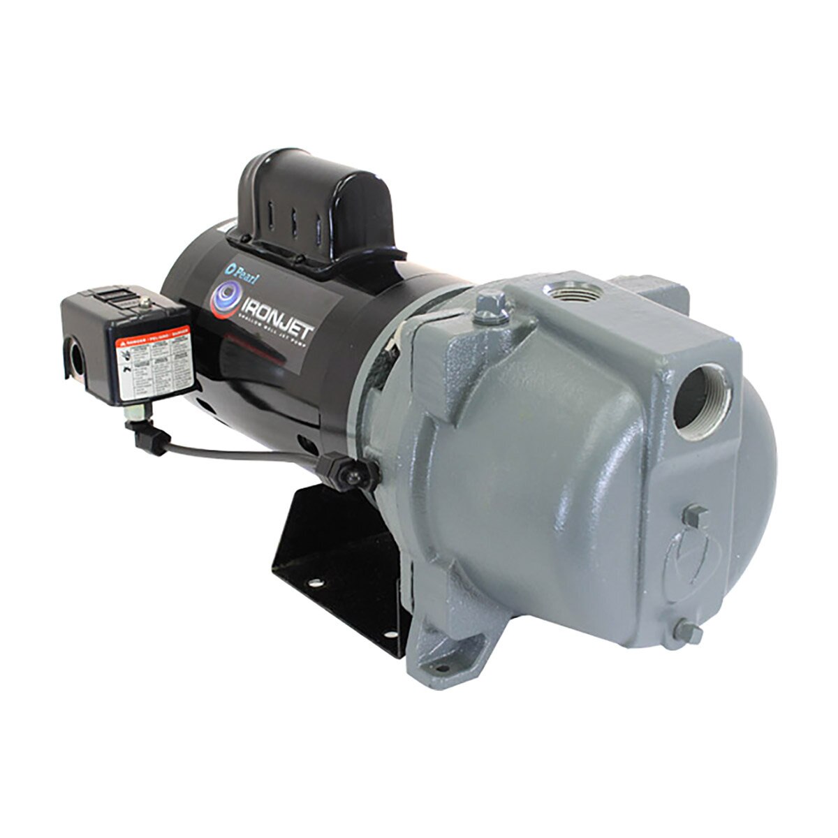 Pearl IRONJET Shallow Well Jet Pump 1.5 HP 115V - 230V 1 Phase 60 Hz