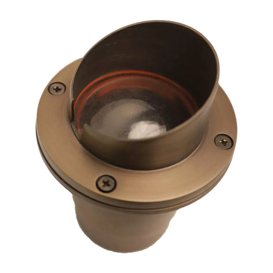 CAST-SGL20- In-Ground Light MR16 w/ Shroud 5 in. Overall Height 3.8 in. OD at Flange Main Body 2.75 in. OD
