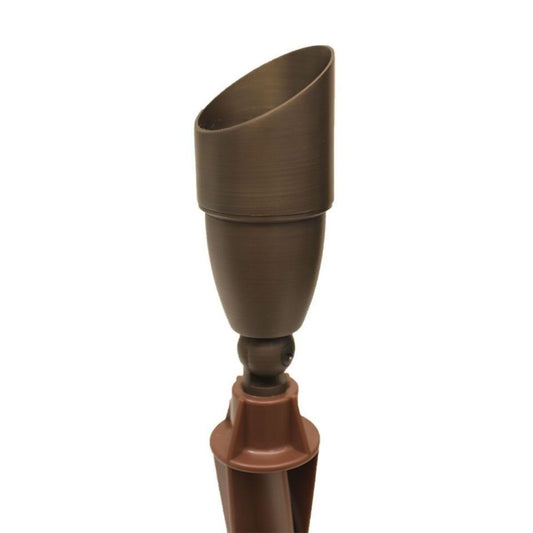 CAST-SBL10- Lighting MR-16 Economy Spot Light Aged Brass Finish Halogen 3 ft. Lead Wire 8-5/7 in. Height