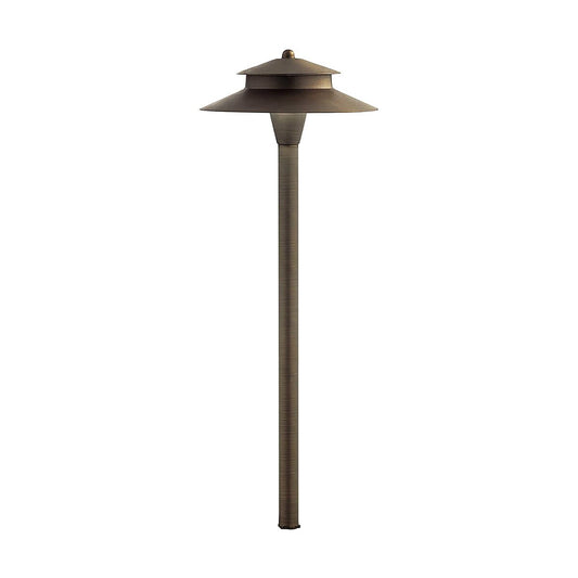 Kichler -15880CBR27-15880 Path Light Aluminum Centennial Brass 3W 2700K