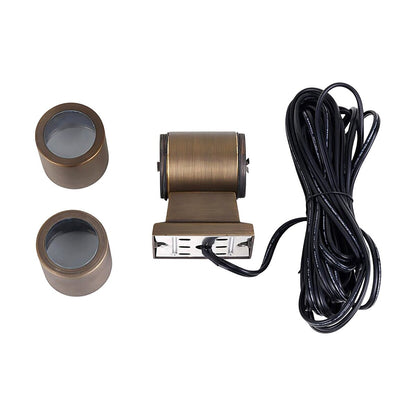 Elitco   LD-C035-N25  Wall Light 4.33x7 25 ft SPT1W-16 black wire exposed,