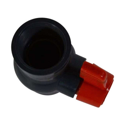 NDS Gray MIP Ball Valve Threaded x Threaded 150 PSI 1-1/4 in. Sch 40 PVC