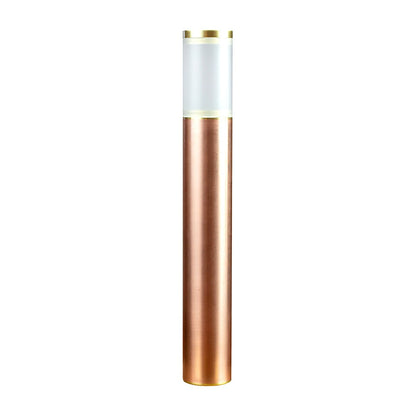 Brilliance -OLYMPIC-FRST-CU-NL-Olympic Bollard Path Light Frosted Acrylic & Copper Finish MR16 Socket No Lamp 16 in.