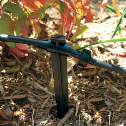 Rain Bird Xeri-Bug Emitter 1.0 GPH Barb Black w/ Check Valve & Pressure Compensation