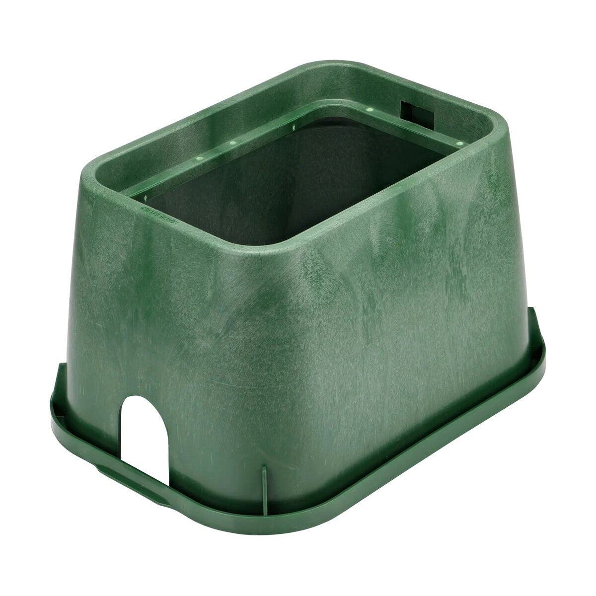 NDS Standard Valve Box Rectangle 14 in. x 19 in. x 12 in.H Green Box/Green Lid Overlapping ICV