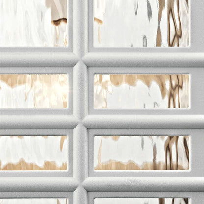 Kichler49832WH   White BeaconSquare Post Light