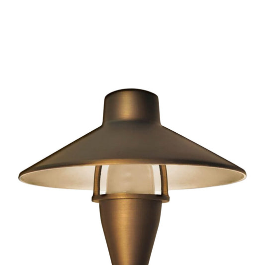 ABR Lighting -1-APL-02-12-HAT-Stoss Series Hat Path Light 12 in. - Elegant Illumination for Pathways