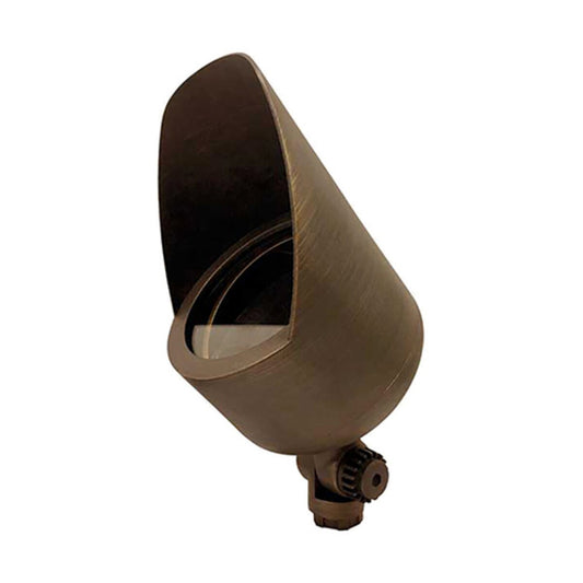 ABR Lighting -1-ADL-03LS-Lombardo Long Shroud Directional Light 50W PAR36 Antique Brass Finish 300 in. Lead Wire 16/2 Wire