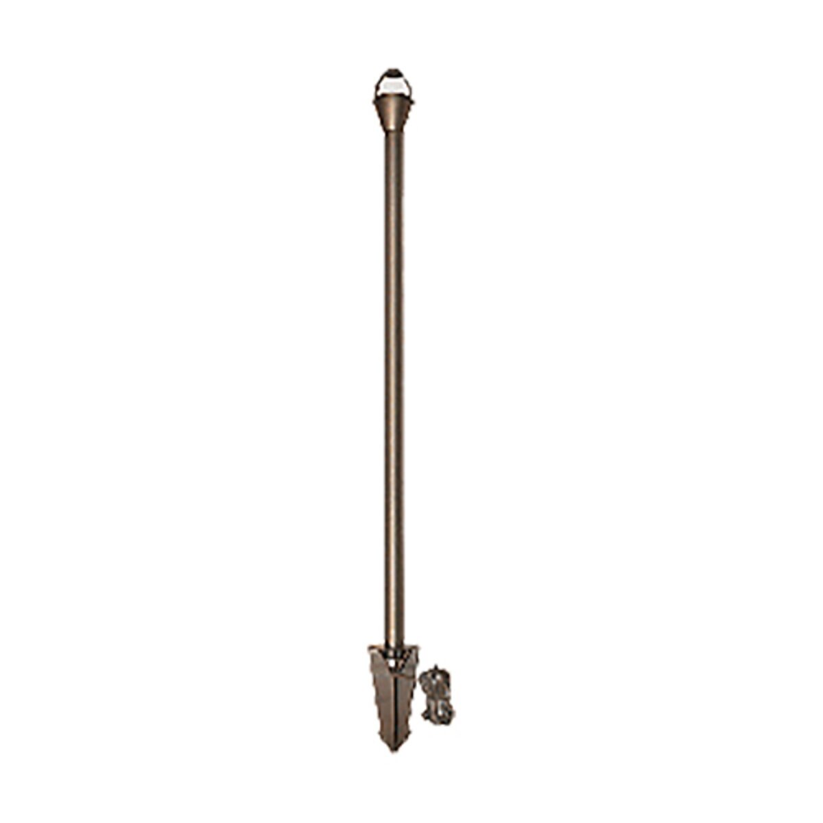 ABR Lighting -1-APL-STEM-3-STEM PVC Ground Stake Path Light with 16/2 Wire, 3 in. Length