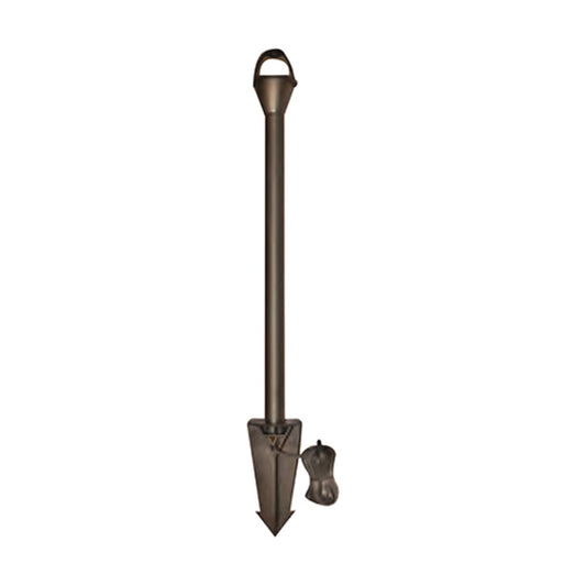 ABR Lighting -1-APL-STEM-18-SW-STEM 18 in. PVC Ground Stake Path Light with 16/2 Wire and 16 AWG Size