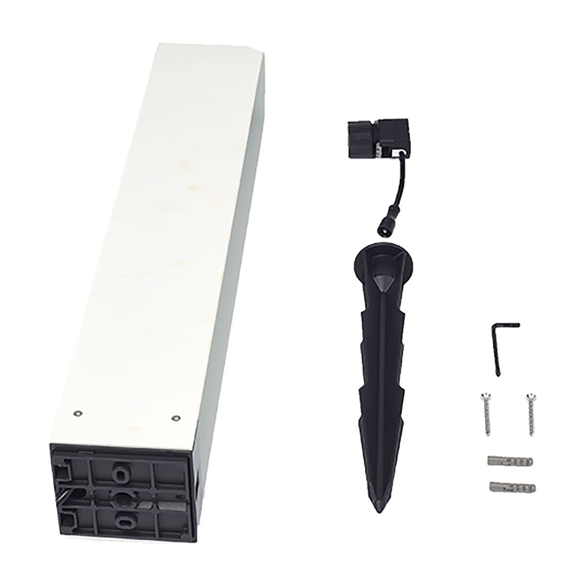 In-Lite-10201790- Ace High Dark Bollard Fixture 3W 12V Warm White