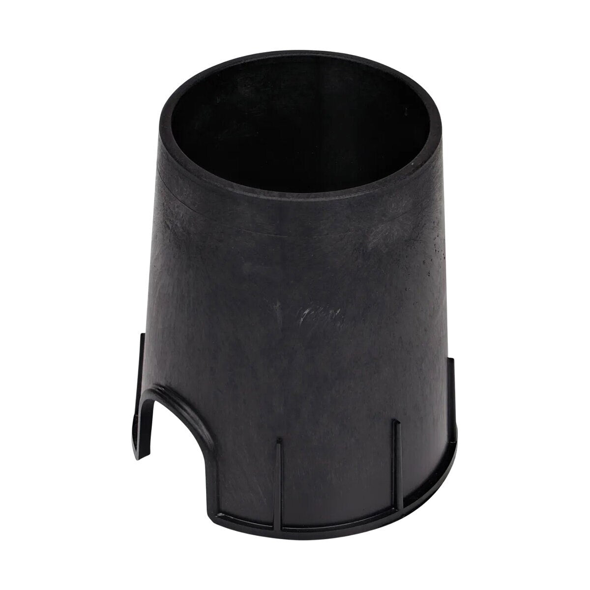 NDS Snap-In Box & Cover Black Body Round w/ Overlapping Green Lid 6 in.