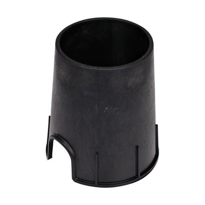 NDS Snap-In Box & Cover Black Body Round w/ Overlapping Green Lid 6 in.