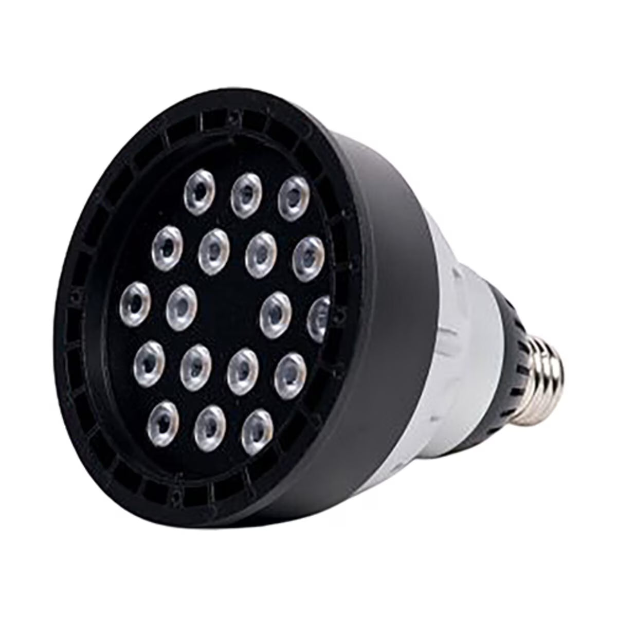 LEDMV120VR3822W5KFL  Moon Vision 22W LED Bulb 5000K 40 Degree Beam Angle 120V - Black Finish, Dimensions: 4-5/7 in. x 5-1/2 in.