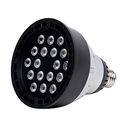 LEDMV120VR3822W5KFL  Moon Vision 22W LED Bulb 5000K 40 Degree Beam Angle 120V - Black Finish, Dimensions: 4-5/7 in. x 5-1/2 in.