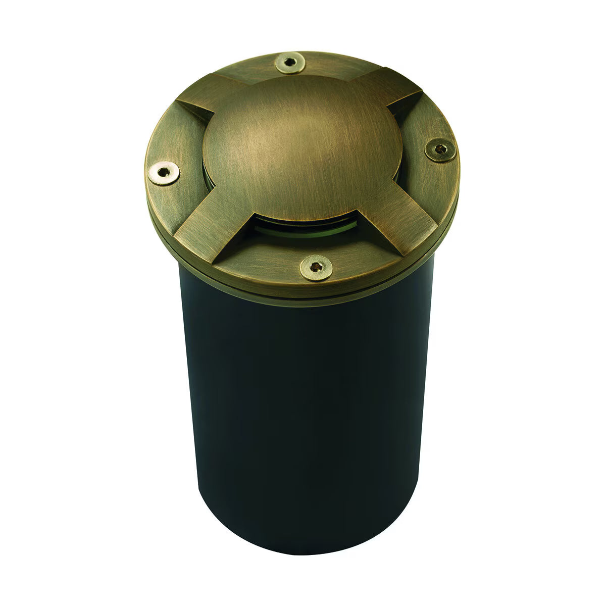 Corona  CL-207-AB-NL  Well Light 360 deg Brass No Lamp