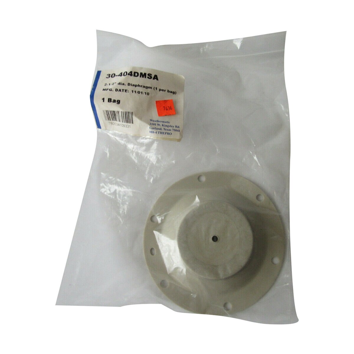 Weathermatic 30-404DMSA  Diaphragm 2-1/2 in. for 8000CR Series
