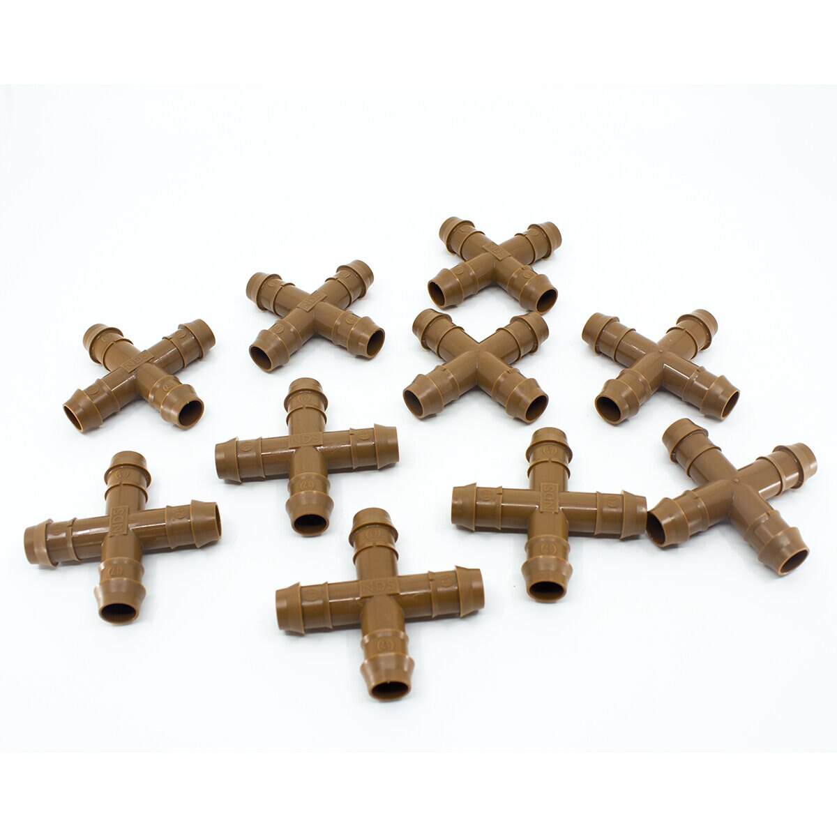 NDS PVC Insert Cross 11/16 in. 10/Bag