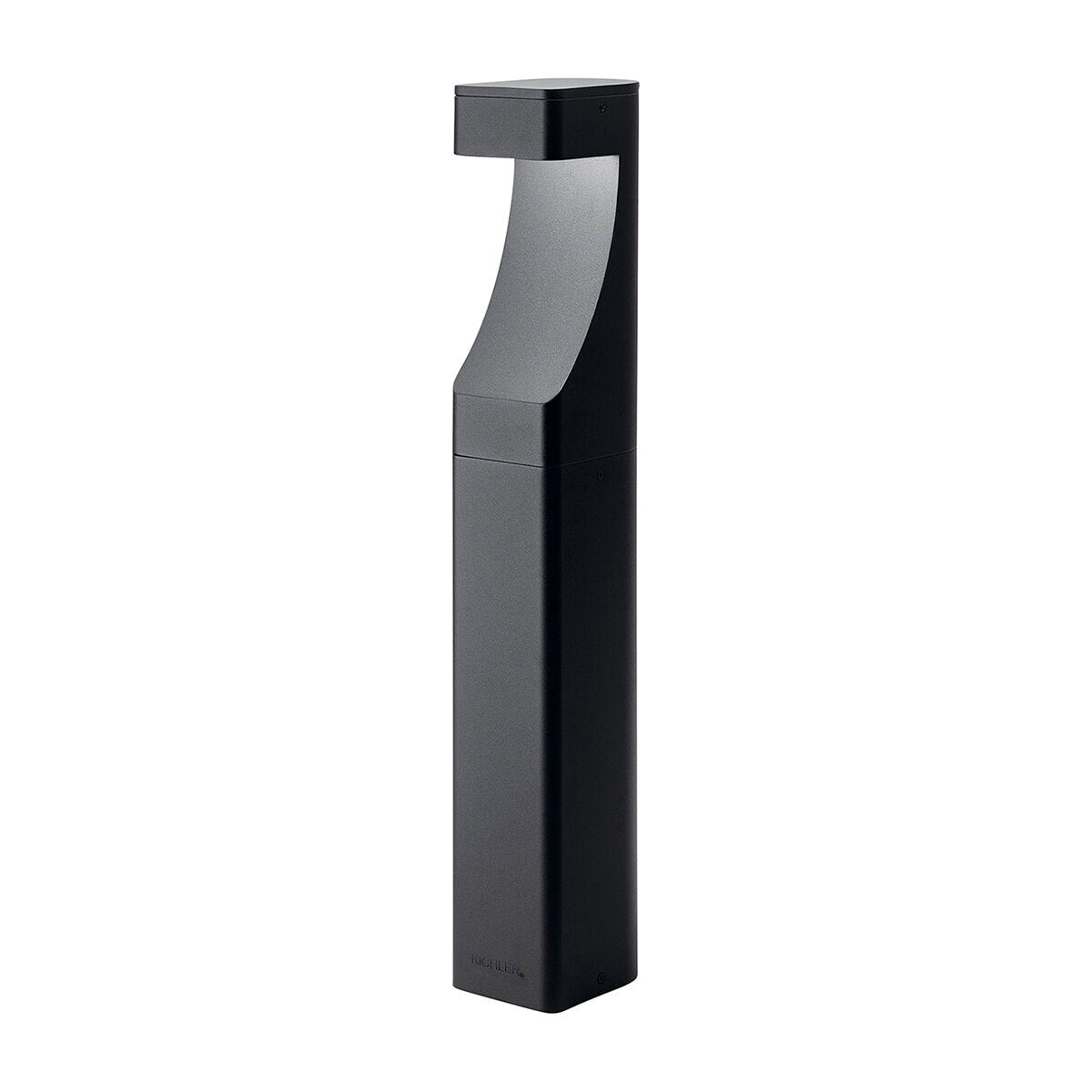 Kichler 15848BKT  Textured Bollard Path Light 11.6W 12V LED Black Aluminum with Ground Stake 27 in. Height