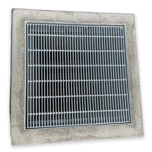 24 x 24 x 24 Top Only Concrete Catch Basin W/ Frame W/ Knock Out Brooks