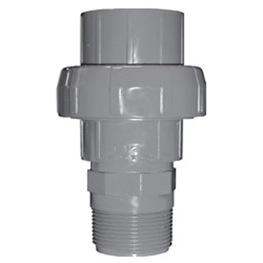 896-015 -Sch 80 PVC Union O-Ring Type 1-1/2 in. Slip x MIPT