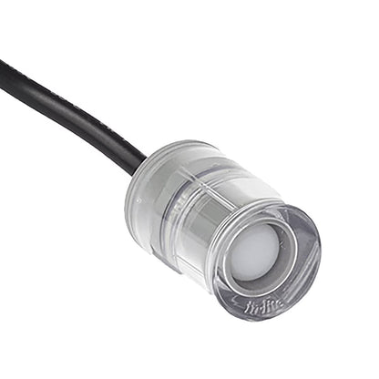 In - Lite Fusion 22 Well Light Fusion 22 Series 12V Silver 1.26 In X 0.87 in. 0.2W Led 93 1 Lumen 2750K 25,000 Hrs. 96 Degree Ground Mount 23.62 in. Polycarbonate 1 Lamp