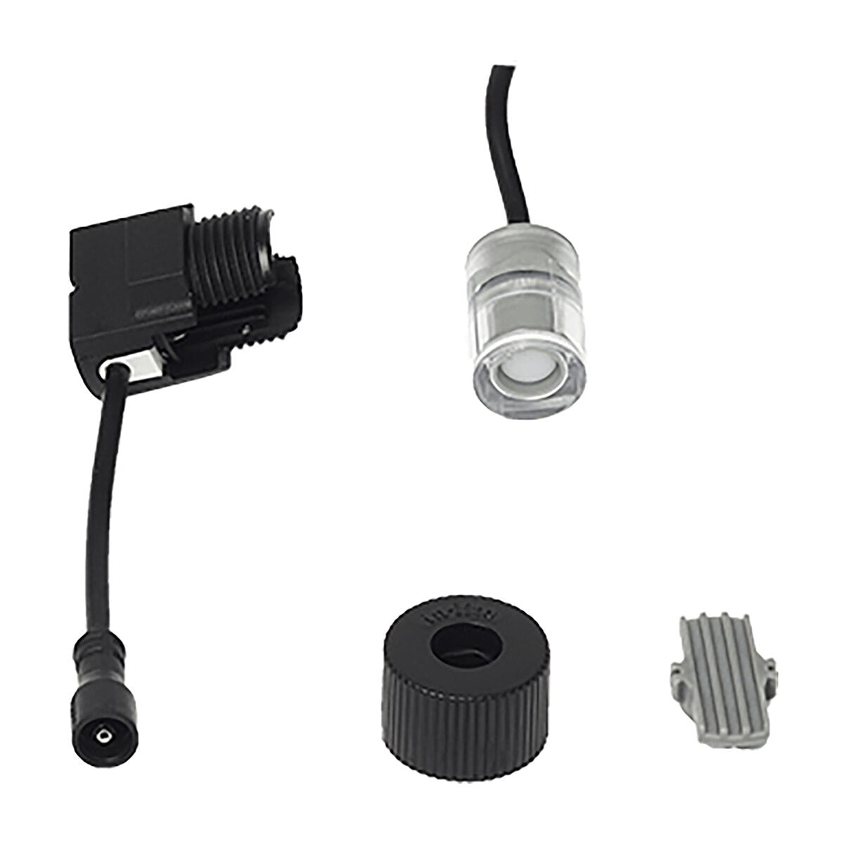 In - Lite Fusion 22 Well Light Fusion 22 Series 12V Silver 1.26 In X 0.87 in. 0.2W Led 93 1 Lumen 2750K 25,000 Hrs. 96 Degree Ground Mount 23.62 in. Polycarbonate 1 Lamp