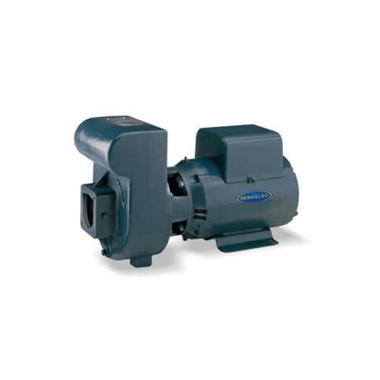 Berkeley LTH-1 High Head Centrifugal Pump Self-Priming 1 HP 115/230v 1 Phase Cast Iron  S40058