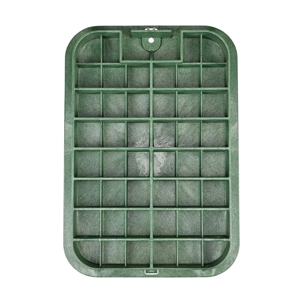 NDS Standard-Series Valve Box Jumbo Rectangle 13 in. x 20 in. x 12 in.H Black Box/Green Lid Overlapping ICV