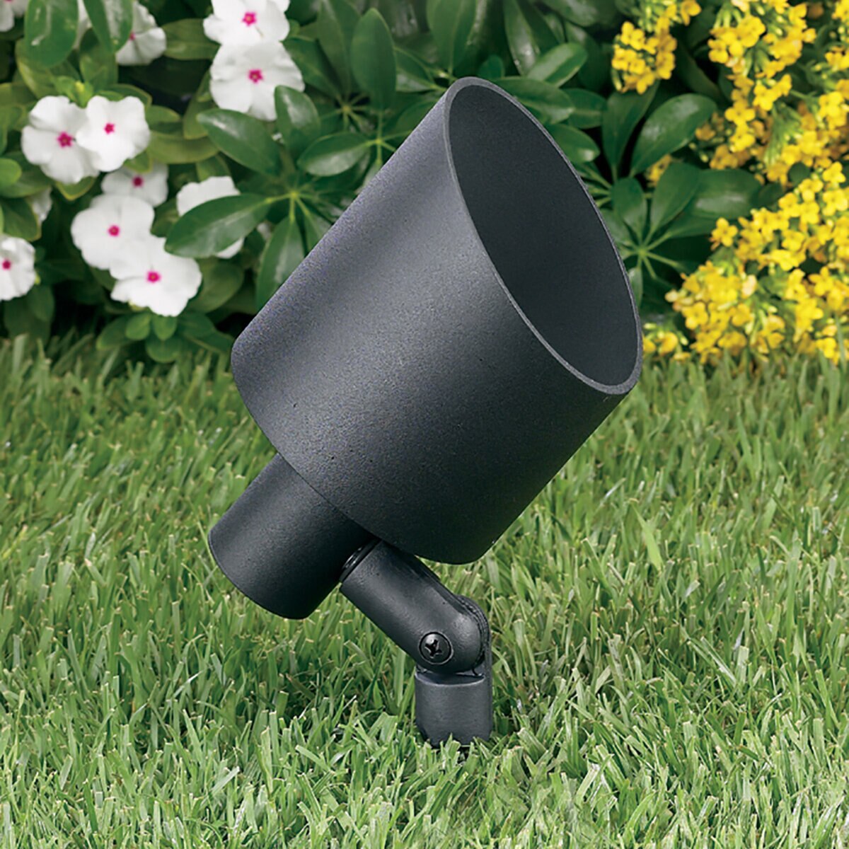 Vista GR-5237 Up Light Aluminum Housing Black No Lamp