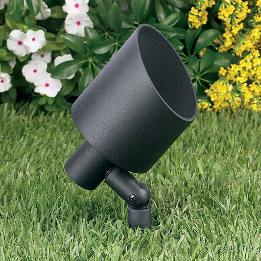 Vista GR-5237 Up Light Aluminum Housing Black No Lamp