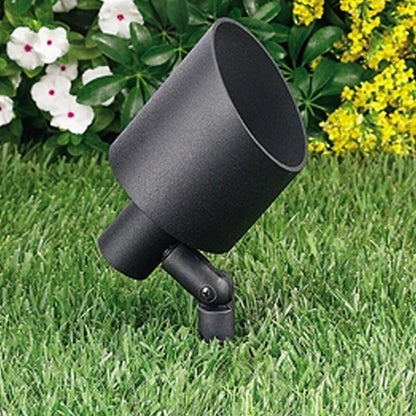 Vista GR-5237 Up Light Aluminum Housing Black No Lamp