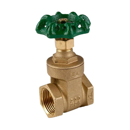 SOVAL 680-040SV  BRASS GATE VALVE, LEAD FREE 4