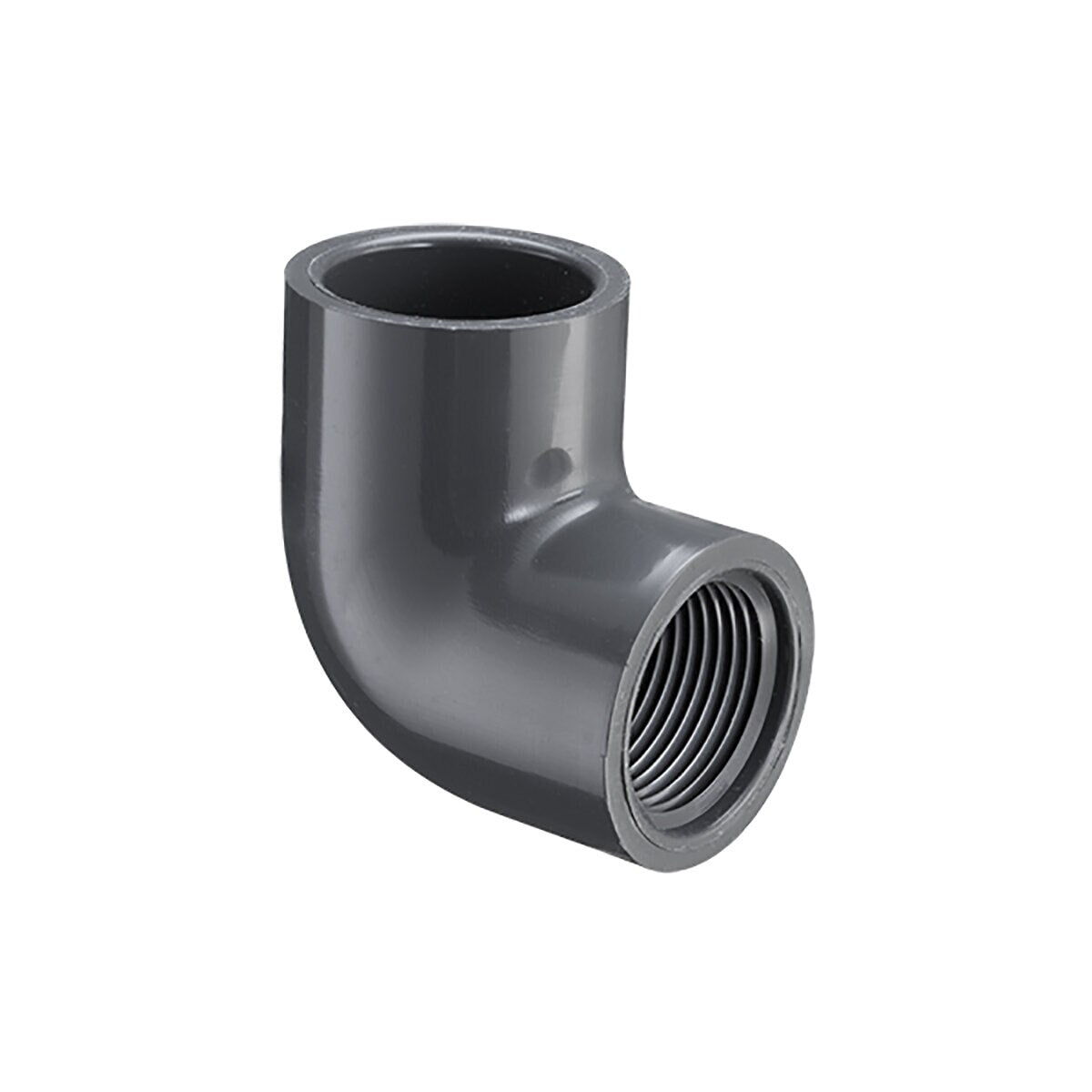 807-030  -3 90 Degree Ell Soc X Fipt PVC Sch 80