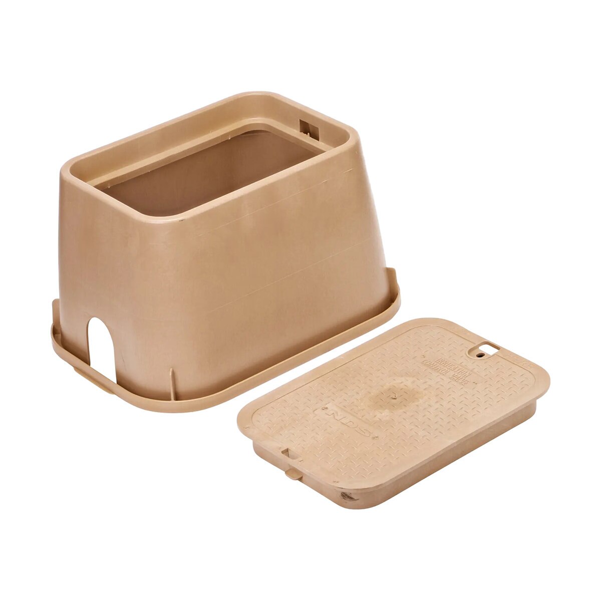 NDS Standard Valve Box Rectangle 14 in. x 19 in. x 12 in.H Sand Box/Sand Lid Overlapping ICV