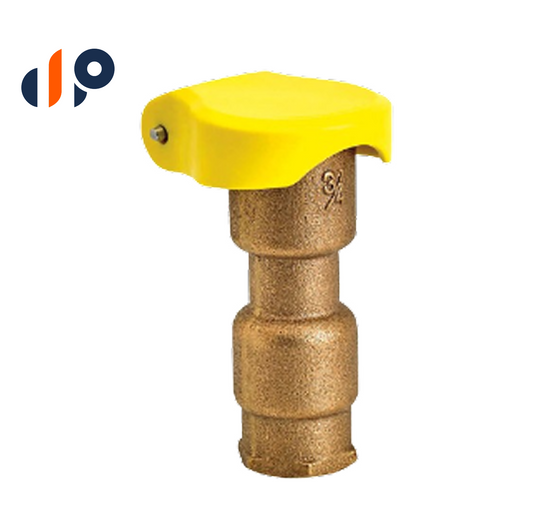 Underhill QV-075R   Quick Coupler Valve Brass Single Slot Rubber 3/4 in.